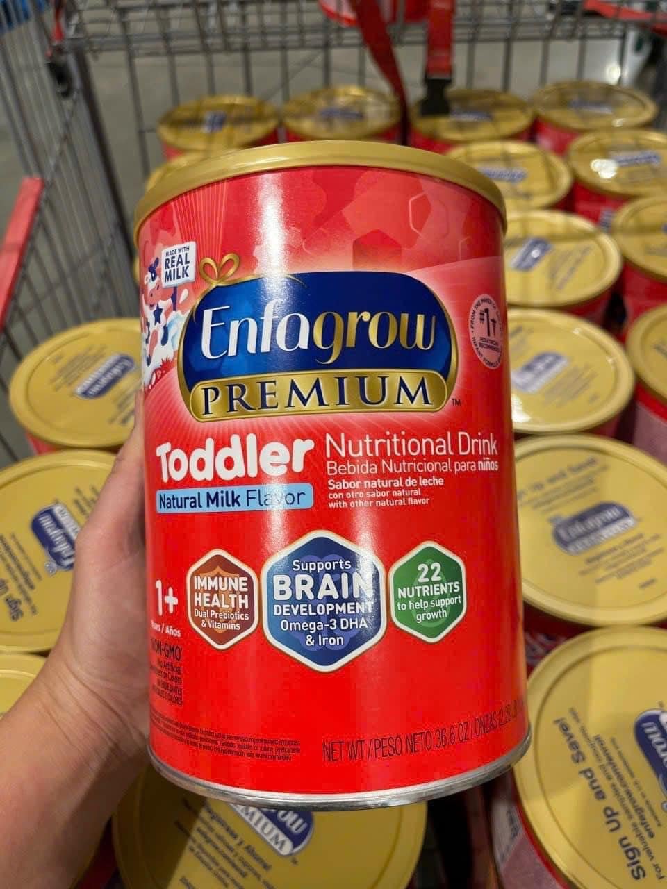 Sữa bột Enfagrow Premium Toddler Nutritional Drink - 1.04kg (Trên 1 tuổi) Mỹ